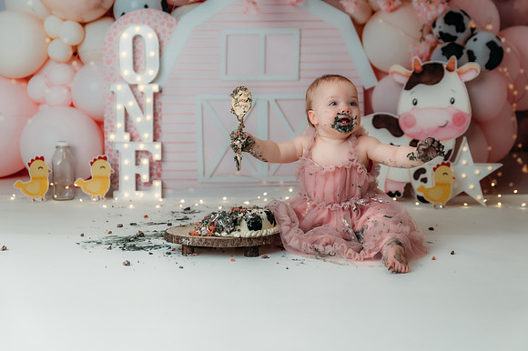 Stella 1st Cake Smash-4